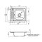 Купити Кухонна мийка Lidz 6050-R 0,6 мм Satin (LIDZ6050R06SAT)