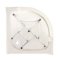 Купити Душова кабіна Lidz Wieza SC80x80.SAT.LOW.L, скло Linie 4 мм