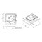 Купити Кухонна мийка Lidz 6350 0,8 мм Micro Decor (LIDZ6350MDEC)