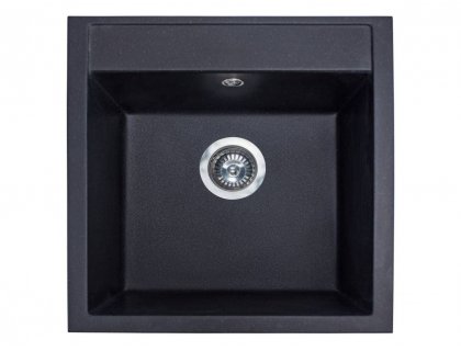 Купити Кухонна мийка MIRAGGIO з штучного каменю BODRUM 510 black