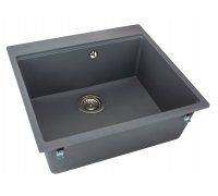 Кухонна мийка MIRAGGIO з штучного каменю LAGOON 540 gray