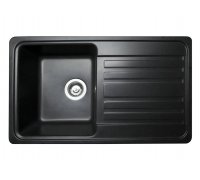 Кухонна мийка MIRAGGIO з штучного каменю VERSAL black