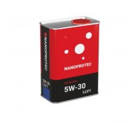 Моторна олива синтетична всесезонна для легкових авто NANOPROTEC 5W-30 LLV1 Full Synthetic 1л