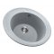 Недорого Кухонна гранітна мийка кругла M01 Policomposite 505*505*220