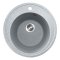 Недорого Кухонна гранітна мийка кругла M01 Policomposite 505*505*220
