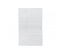 Душові двері в нішу Qtap Pisces WHI2011-12.CP5 110-120x185 см, скло Pattern 5 мм