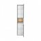 Пенал підвісний Qtap Robin 350х1650х316 Graphite/Whitish oak QT1376PP1652RGWO