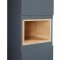 Пенал підвісний Qtap Robin 350х1650х316 Graphite/Whitish oak QT1376PP1652RGWO