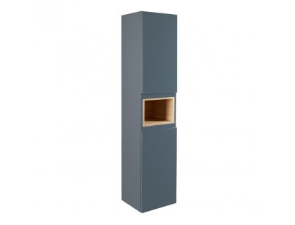 Пенал підвісний Qtap Robin 350х1650х316 Graphite/Whitish oak QT1376PP1652RGWO