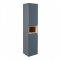 Пенал підвісний Qtap Robin 350х1650х316 Graphite/Whitish oak QT1376PP1652RGWO