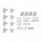 Набір Qtap душова кабіна Presto New CRM1099AC5 Clear 2020х900х900 мм + піддон Robin 309912C 90x90x12 см з сифоном