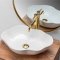 Купити Умывальник раковина REA PEARL WHITE накладной белый