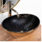 Купити Умывальник раковина REA SOFIA GOLD MARBLE BLACK накладной