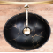Купити Умывальник раковина REA SOFIA GOLD MARBLE BLACK накладной
