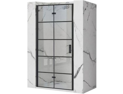 Купити Душевая дверь складная REA MOLIER BLACK 100