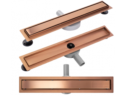Купити Трап для душа REA PURE NEO BRUSHED COPPER 60 см