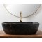 Купити Умывальник раковина REA BELINDA BLACK MARBLE MAT накладной черный матовый