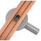 Купити Трап для душа REA NEO SLIM PRO BRUSHED COPPER 60 см.