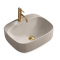 Купити Умывальник раковина REA LUIZA 50 LIGHT GREY MATT накладной серый матовый