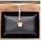 Купити Умывальник раковина REA INGA BLACK MARBLE MAT накладной черный матовый