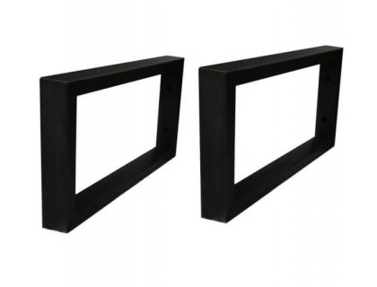 Купити Комплект тримачів для стільниці або умивальника SNAIL РВ в чорному кольорі 400х200х30мм