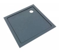 Душовий квадратний піддон зі штучного каменю ЛАУРА SNAIL 80x80 (колір на вибір)