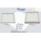 Купити Душовий квадратний піддон зі штучного каменю ПАНДОРА SNAIL 90x90 (колір на вибір)