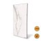 Керамический обогреватель вертикальный Stinex Ceramic 250/220 standart White-Marble мрамор белый 0,25кВт 30х60см