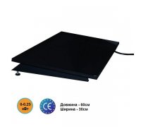 Електричний обігрівач для ніг Stinex Ceramic 50-250 / 220 in floor Black чорний