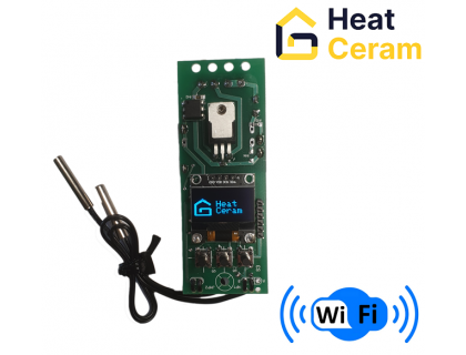 Терморегулятор WI-FI для монтажа в нагреватель Heat Ceram PANEL-E2D