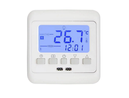 Регулятор температури програмований SET-08 для систем опалення і теплої підлоги