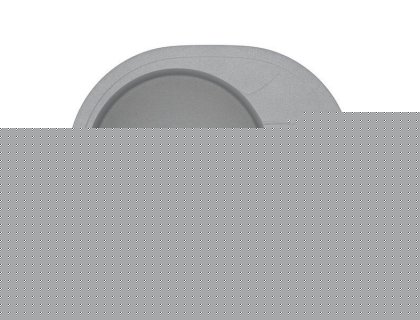 Недорого Овальна кварцева мийка VANKOR Sity SMO 02.61 Gray-сіра (62х50х20)