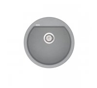Кругла кварцева мийка VANKOR Tera TMR 01.50 Gray-сіра (50х50х18)
