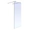 Недорого Душові скляні прозорі стінки 90х190х0,8см і 40х190х0,8см з тримачем D-100см та Е-10см і з профілем Walk-In VOLLE 18-08-10194