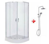 Комплект - душова кабіна VOLLE FIESTA з душовою системою VOLLE NEMO 10-22-157 + 15149100