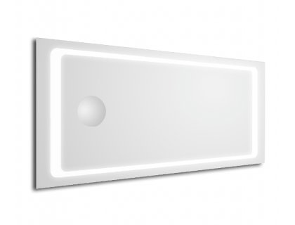 Недорого Дзеркало прямокутне з LED підсвічуванням і вбудованим дзеркалом зі збільшенням 3х VOLLE 16-55-558 (ШхВ) 80х55см